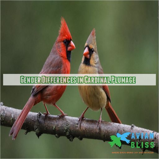 Gender Differences in Cardinal Plumage