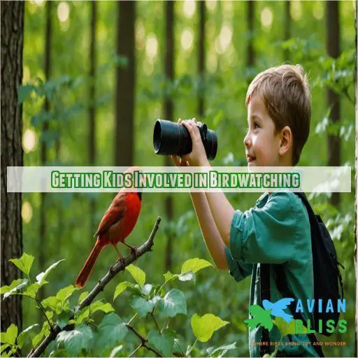 Getting Kids Involved in Birdwatching