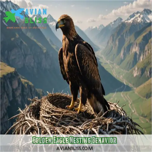 Golden Eagle Nesting Behavior