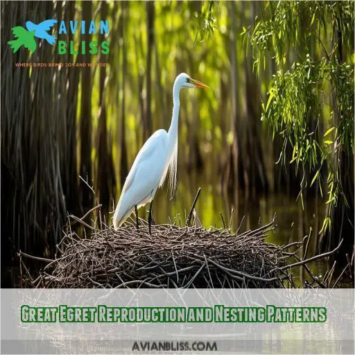 Great Egret Reproduction and Nesting Patterns