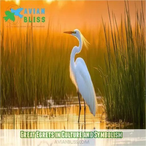 Great Egrets in Culture and Symbolism