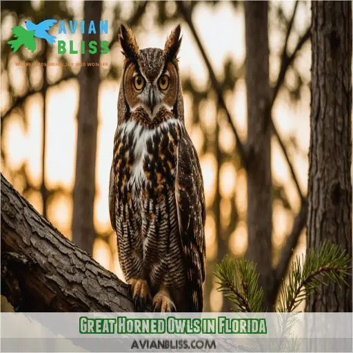 Great Horned Owls in Florida