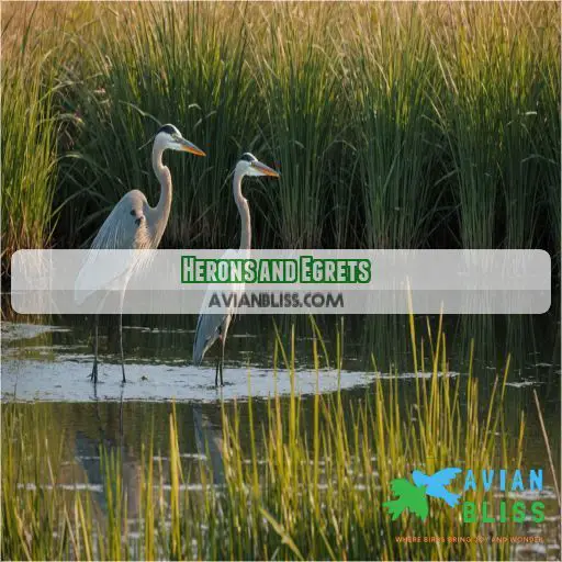 Herons and Egrets