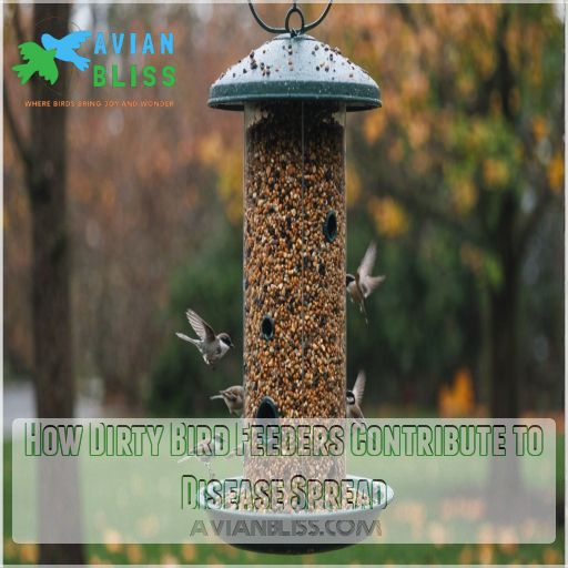 How Dirty Bird Feeders Contribute to Disease Spread