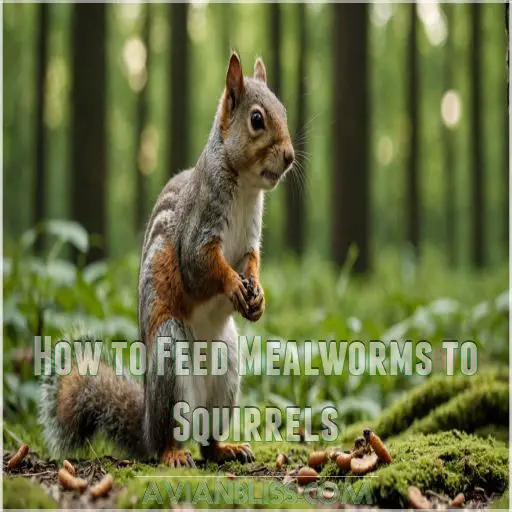 How to Feed Mealworms to Squirrels