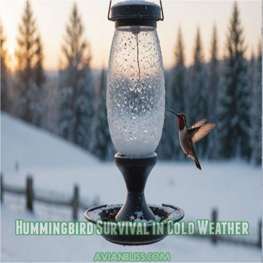 Hummingbird Survival in Cold Weather