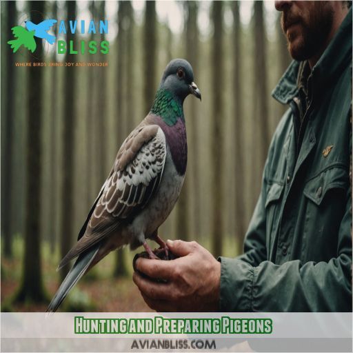 Hunting and Preparing Pigeons