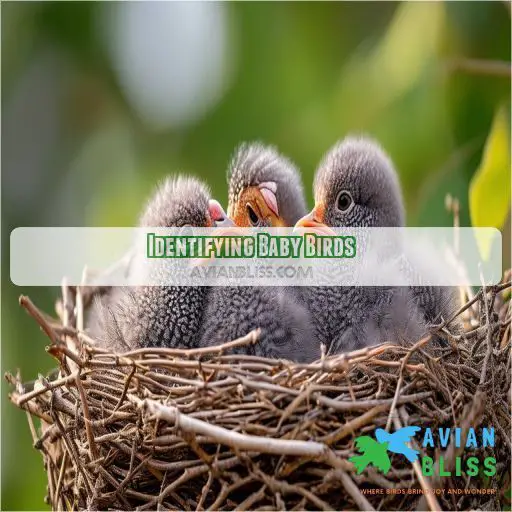 Identifying Baby Birds