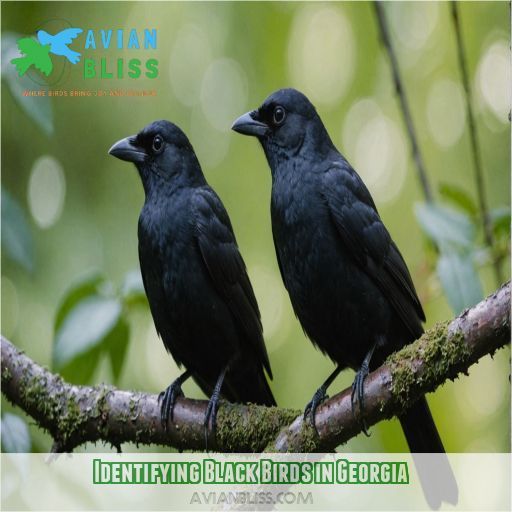 Identifying Black Birds in Georgia