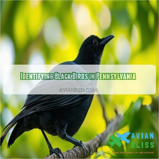 Identifying Black Birds in Pennsylvania