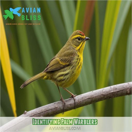 Identifying Palm Warblers