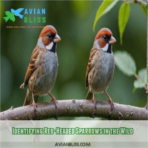 Identifying Red-Headed Sparrows in the Wild