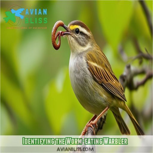 Identifying the Worm-eating Warbler