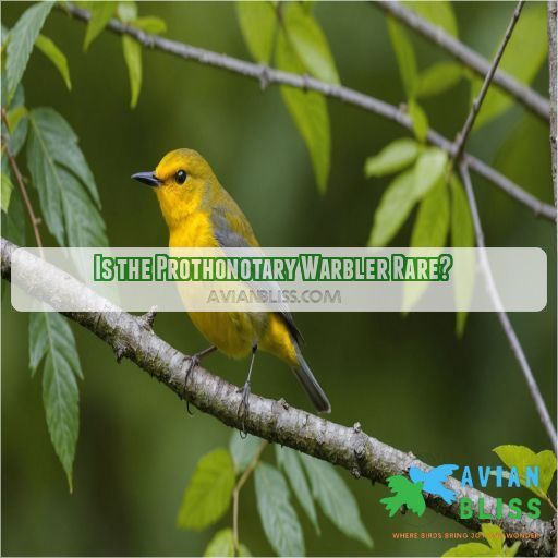 Is the Prothonotary Warbler Rare