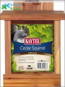 Kaytee Cedar Squirrel Feeder