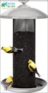 Kingsyard Metal Mesh Tube Bird