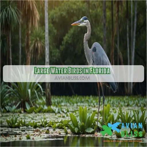 Large Water Birds in Florida