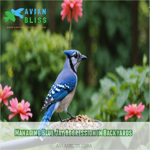 Managing Blue Jay Aggression in Backyards