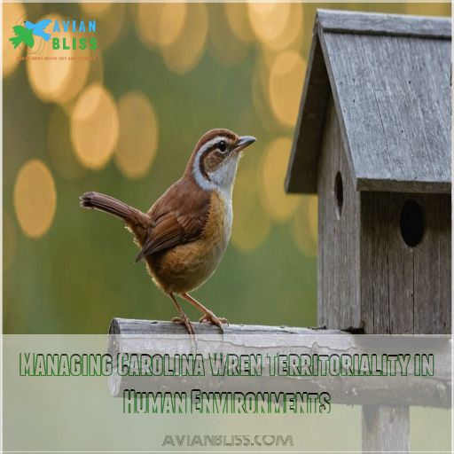 Managing Carolina Wren Territoriality in Human Environments