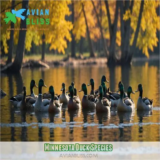 Minnesota Duck Species