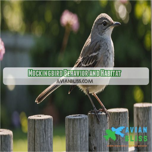 Mockingbird Behavior and Habitat