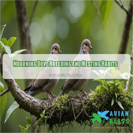 Mourning Dove Breeding and Nesting Habits