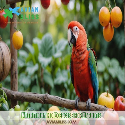 Nutrition and Exercise for Parrots