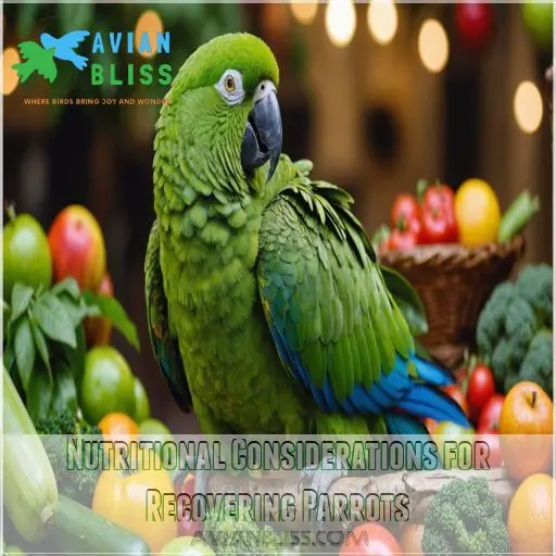 Nutritional Considerations for Recovering Parrots