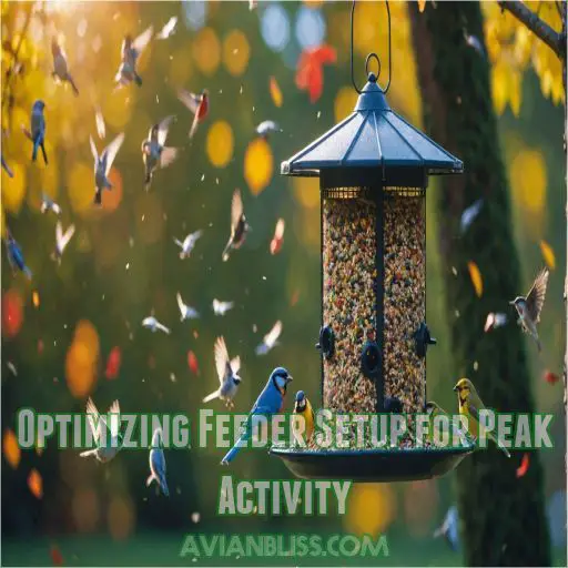 Optimizing Feeder Setup for Peak Activity