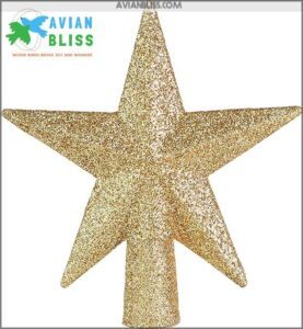 Ornativity Glitter Star Tree Topper