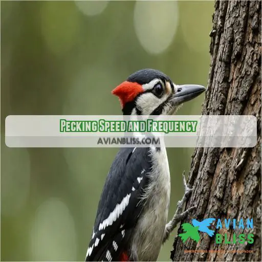 Pecking Speed and Frequency