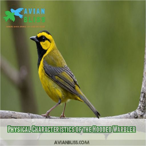 Physical Characteristics of the Hooded Warbler