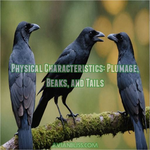 Physical Characteristics: Plumage, Beaks, and Tails