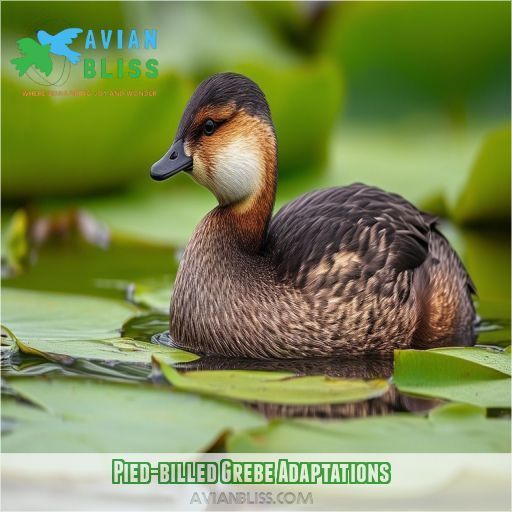 Pied-billed Grebe Adaptations