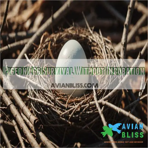 Pigeon Egg Survival Without Incubation