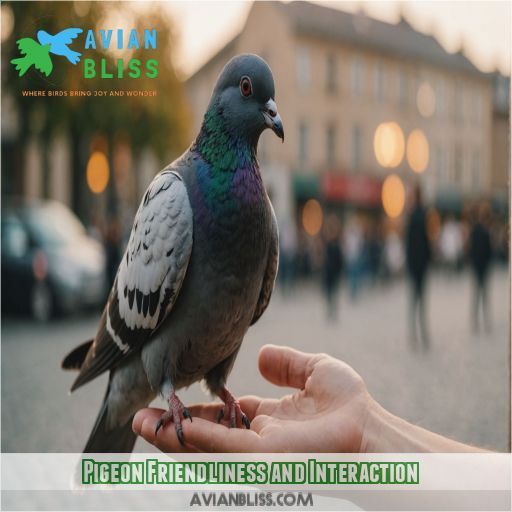 Pigeon Friendliness and Interaction