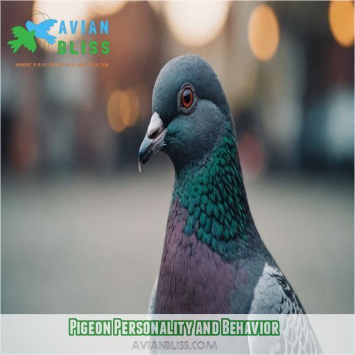 Pigeon Personality and Behavior