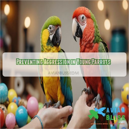 Preventing Aggression in Young Parrots