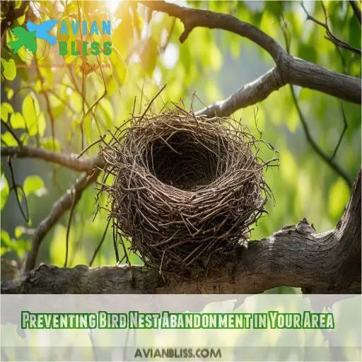 Preventing Bird Nest Abandonment in Your Area