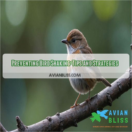 Preventing Bird Shaking: Tips and Strategies