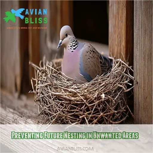 Preventing Future Nesting in Unwanted Areas