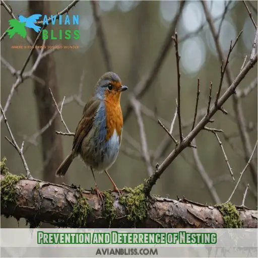 Prevention and Deterrence of Nesting