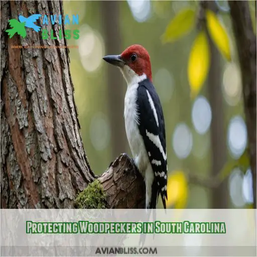 Protecting Woodpeckers in South Carolina