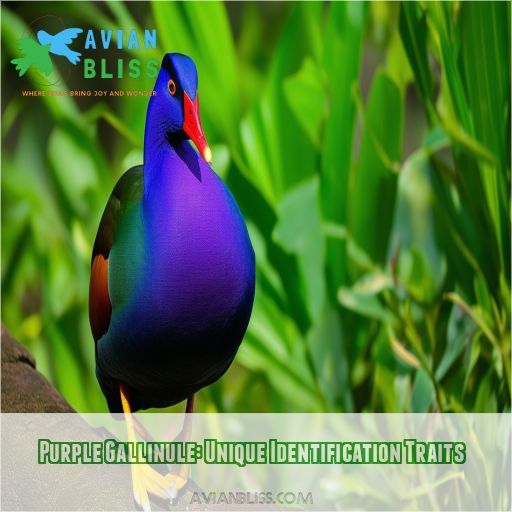 Purple Gallinule: Unique Identification Traits