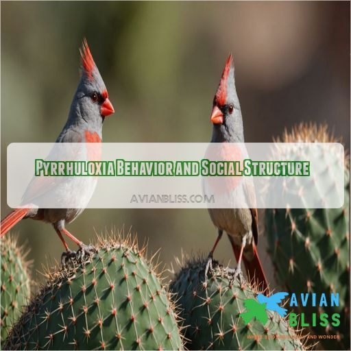 Pyrrhuloxia Behavior and Social Structure