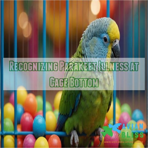 Recognizing Parakeet Illness at Cage Bottom