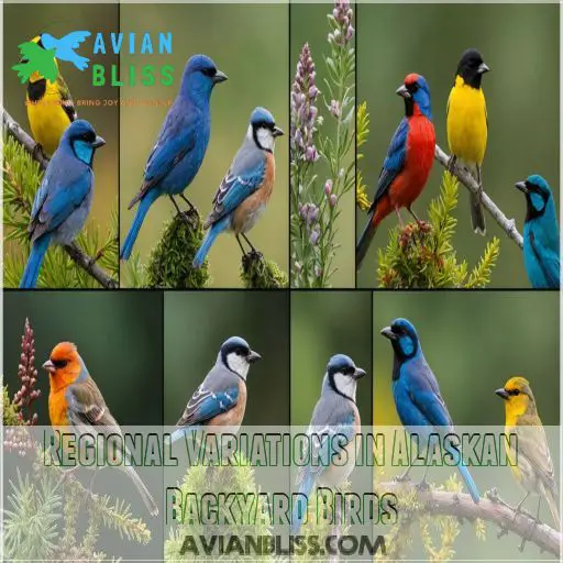 Regional Variations in Alaskan Backyard Birds