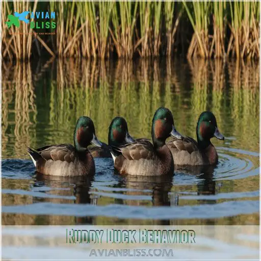 Ruddy Duck Behavior