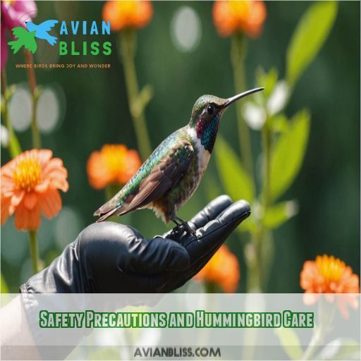 Safety Precautions and Hummingbird Care