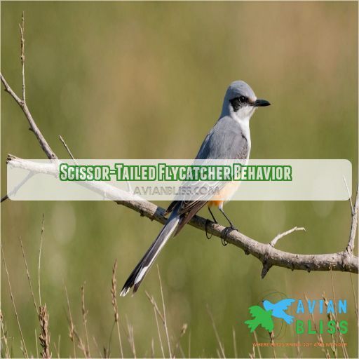 Scissor-Tailed Flycatcher Behavior